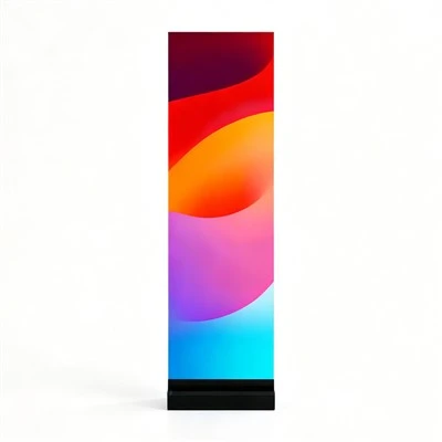 Affichage LED invisible holographique