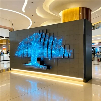 Affichage LED cinétique